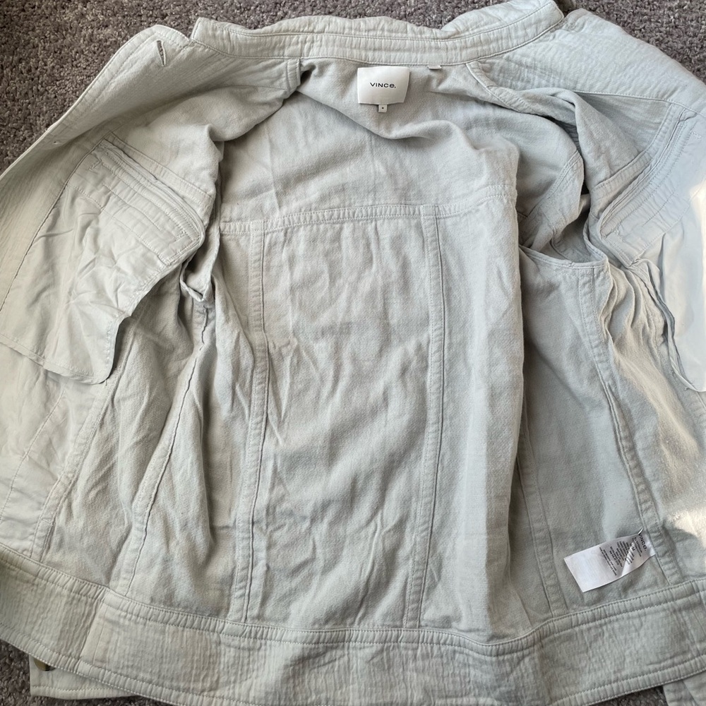 Vince Button Jacket Sz Med - Picture 8 of 14